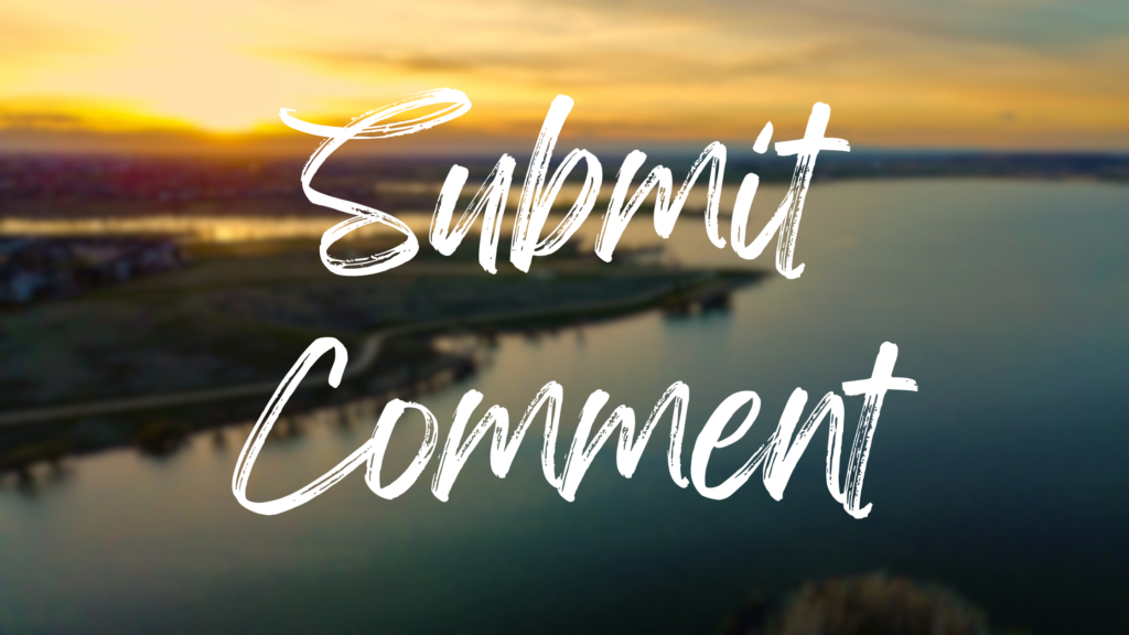 Submit written comment by October 10