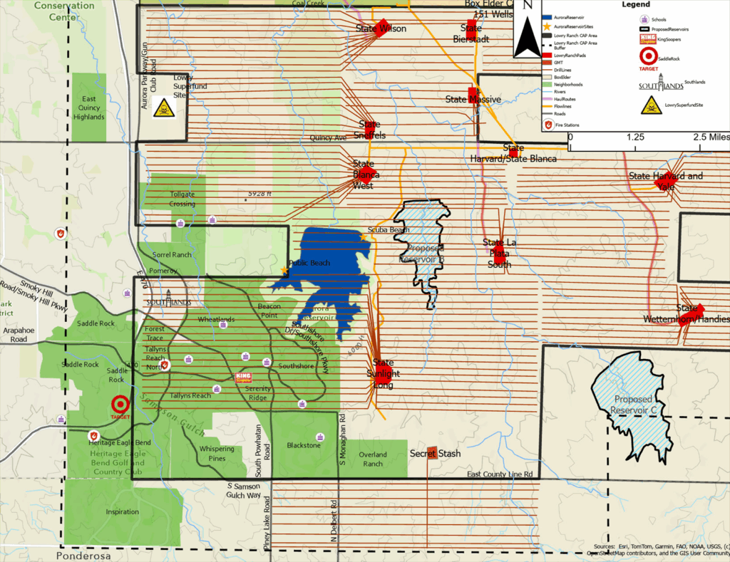 Southeast Aurora Fracking