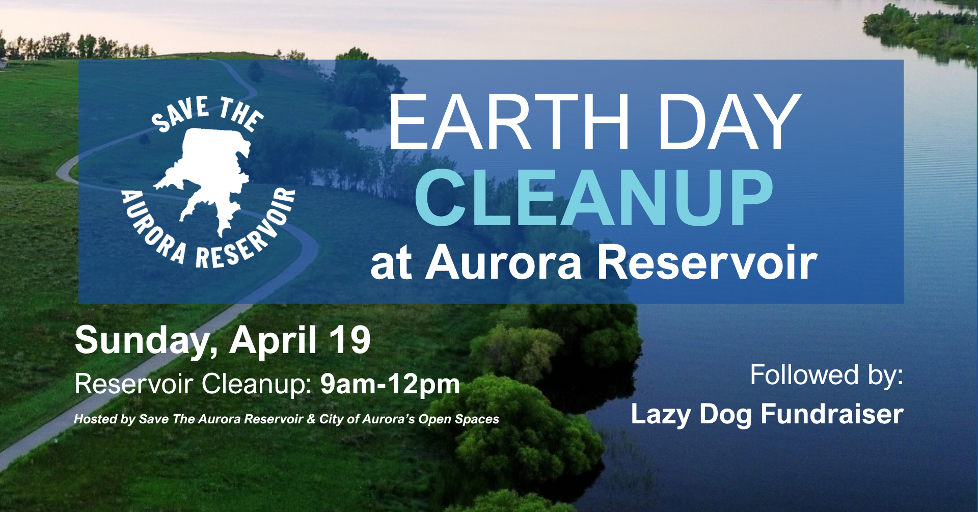 Earth Day Cleanup at Aurora Reservoir